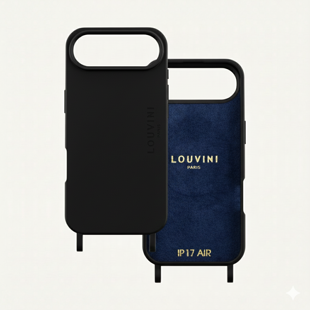 Coque iPhone MagSafe avec anneaux MILO - Noir