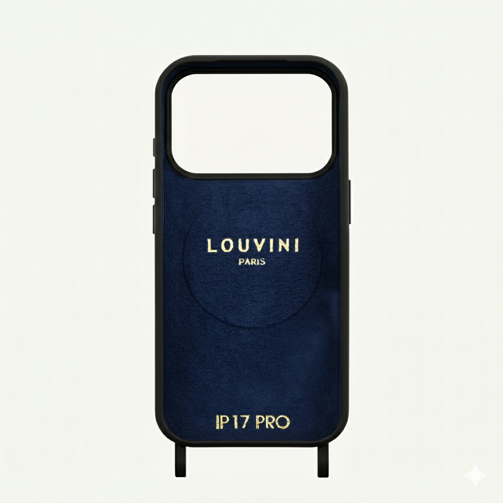 Coque iPhone MagSafe avec anneaux MILO - Noir