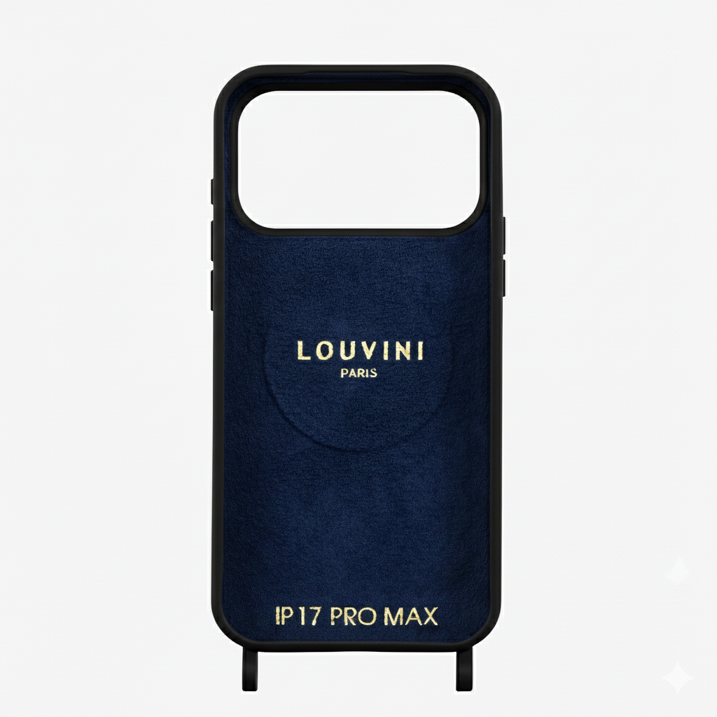 Coque iPhone MagSafe avec anneaux MILO - Noir