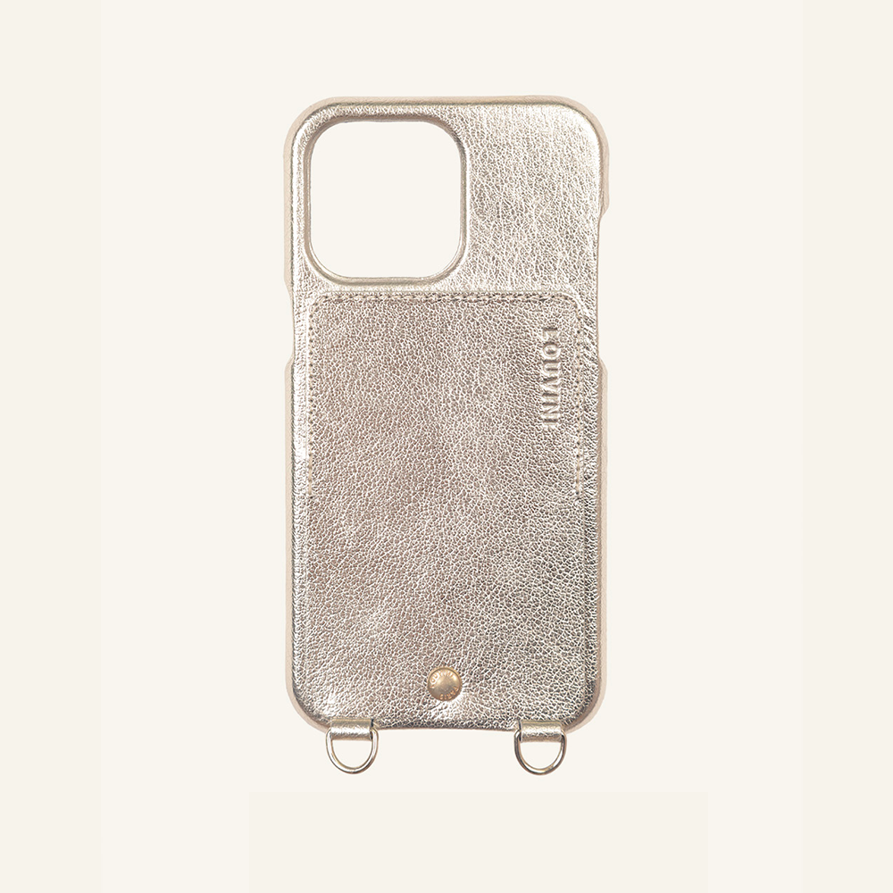 LOU CASE METALLIC GOLD-SILVER